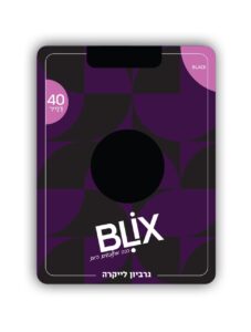גרביון נשים ונערות שחור 40 דנייר